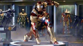 Iron Man 3  Mark 42 Suit Up Scene  Movie CLIP HD [upl. by Cowden]