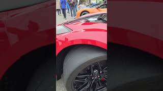 insane brake setup on a Corvette at the Morro Bay car show 2024 8k california musclecar viral [upl. by Nola]