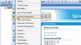 Spirent TestCenter Retrieve the License File [upl. by Ynnus275]