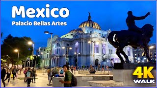 【4K】𝐖𝐀𝐋𝐊 ➜🇲🇽 MEXICO CITY 🇲🇽 CDMX  TRAVEL VIDEO virtual walk [upl. by Ri355]