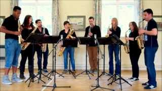 Skye Boat Song  sax ensemble music [upl. by Ityak229]