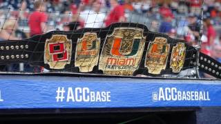 Canes Baseball  Hype Video ACC Tournament  52616 [upl. by Farland310]