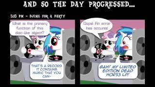 MLP Comic Dub The Bass Has Been Doubled 2 Sweeties Revenge Kira Buckland aka RinaChan [upl. by Ynohtnakram]