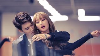 Dance Practice 효린Hyolyn X 주영Jooyoung  지워Erase 주차장 안무영상 [upl. by Drais]