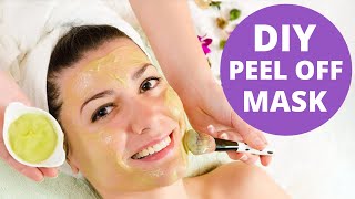 5 DIY Peel Off Masks to Try at Home for Healthy Looking Skin [upl. by Nylrehc947]