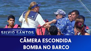 Bomba no Barco  Câmeras Escondidas 280421 [upl. by Reifnnej978]