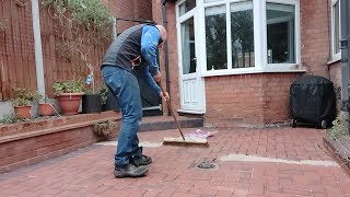 HOW TO RE SAND BLOCK PAVING [upl. by Yrrot835]