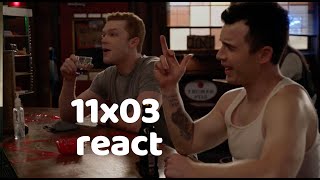 Gallavich Fans React 11x03 [upl. by Nimrak]