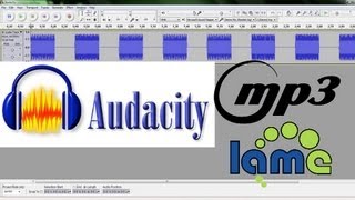 How to Save MP3s in Audacity With the LAME Encoder [upl. by Avirt177]