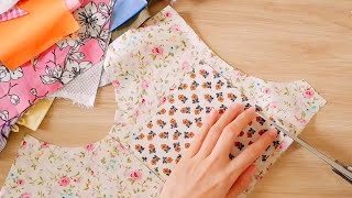 ✅ 2 Ideas To Use Up Your Scrap Fabric That You Should Try [upl. by Niuqaoj]