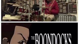 Rese drum cover the boondocks theme song [upl. by Sirama]