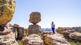 How to Hike to Heart of Rocks Loop in Chiricahua National Monument Arizona [upl. by Leaj]