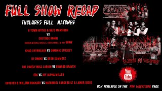 PCW RECAP 8924 FULL SHOWMATCHES [upl. by Aigil]