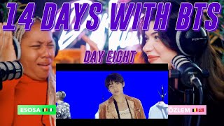 14 DAYS WITH BTS  DAY EIGHT Euphoria Singularity Fake Love and Fake Love extended reaction [upl. by Helen359]