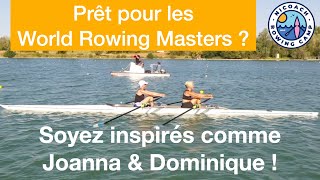 Nicoach Rowing Camp Dominique et Joanna se préparent pour les World Rowing Regatta de Libourne❗️ [upl. by Resaec]