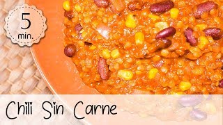 Chili Sin Carne Rezept mit Roten Linsen Besser als von quotVegan ist Ungesund  Vegane Rezepte ♡ [upl. by Chiles]