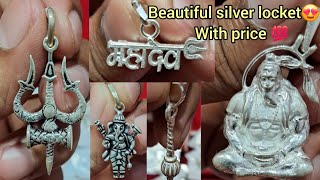 Gods Silver pendants 😍 ll Silver pendant designs with price l latest Silver pendants silverpendant [upl. by Livy]