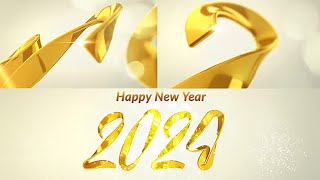 Happy New Year 2024 Intro  After Effects Template  aetemplates [upl. by Meldon]