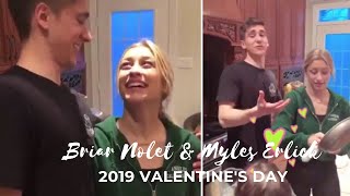 Briar Nolet amp Myles Erlick  Bryles Valentines Day 2019 Shorts [upl. by Norward444]