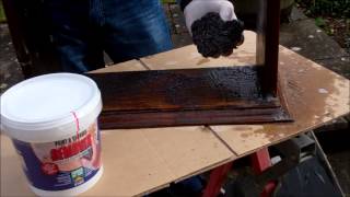 Removing 1930s Varnish with Home Strip [upl. by Anallise421]