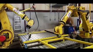 MFR Robotic Louver Panel Production [upl. by Lenoel]