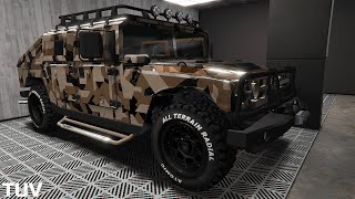 Customizing the Mammoth Patriot MilSpec on GTA 5 Online [upl. by Ardnoid359]