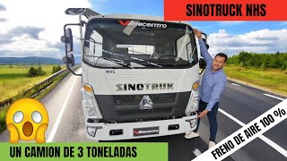 CAMION SINOTRUCK NHS FRENO DE AIRE LLANTA SENCILLA camion camiones camionescolombianos colombia [upl. by Neslund26]