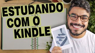 Estudando Para Concursos Pelo KINDLE  É Possível Substitui um tablet [upl. by Culver]