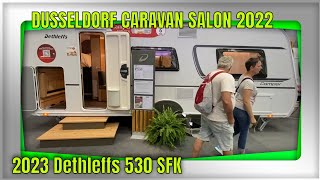 2023 Dethleffs 530 SFK Interior And Exterior Dusseldorf Caravan Salon 2022 [upl. by Assi]