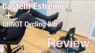 Castelli Estremo Overshoe  ORNOT Cycling bib Review  Fit [upl. by Atteram]