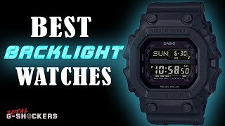 Top 5 GShock with Best EL Backlight [upl. by Atisusej]