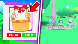 HUGE NEW EASTER UPDATE IN ADOPT ME NEW EGGS [upl. by Eenram]