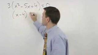 Factoring Polynomial Equations  MathHelpcom  Algebra Help [upl. by Redna]