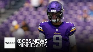 Vikings’ rookie QB JJ McCarthy tears meniscus in 1st preseason game will undergo procedure [upl. by Boykins]