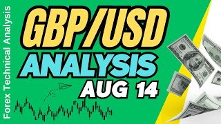 GBP USD Daily Analysis for August 14 2024 by Nina Fx [upl. by Godber881]