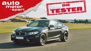 BMW M2 So muss das sein  Die Tester  auto motor und sport [upl. by Cila]