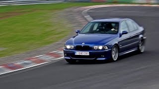 BMW M5 E39 LOUD Sounds at the Nürburgring  1080p HD [upl. by Brinson]