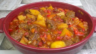 Leckeren Gulasch einfach und selber machen❗ Gulasch Rezept [upl. by Oicafinob]