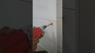 drilling for auto lock harrisonn [upl. by Kcod]