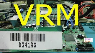 INTEL DG41RQ VRM SOLUTION  INTEL DG41RQ NO POWER SOLUTION [upl. by Edbert972]