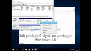 Jak podzielić dysk na partycje Windows 10 [upl. by Buatti30]