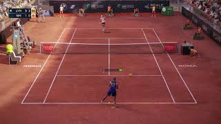 Topspin 2K25 PS5 gameplay pt [upl. by Clapper886]