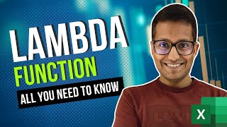 Excel Lambda Function Examples  All You Need to Know [upl. by Ailimac42]