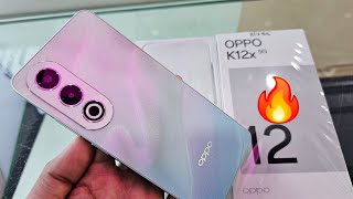 OPPO K12X 5G Unboxing First Look  🔥 12499 Omg Price Camera Specification [upl. by Oba]