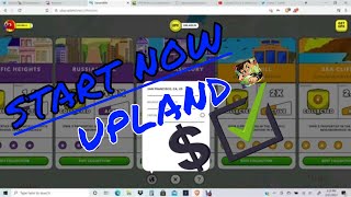 UPLAND NEW PLAYERS HOW TO GET STARTED IN UPLAND Must Watch before start [upl. by Christy]