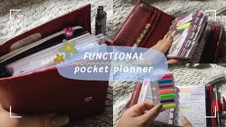 2018 Functional Planner Setup Pocket Filofax Finchley [upl. by Carny]