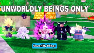 Unworldly Beings Category Units Only In All Star Tower Defense [upl. by Auhs]