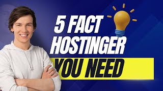 Hostinger Review  5 Hostinger Facts You NEED To Know Before Buying [upl. by Jaylene]