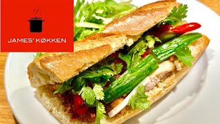 Bánh Mì  skøn fyldig sandwich [upl. by Ataynek423]