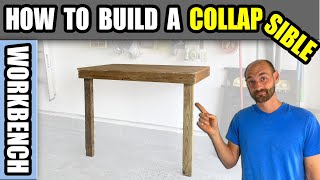 How to Build a Collapsible Workbench Garage [upl. by Akiras114]